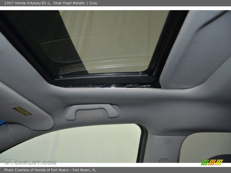 Silver Pearl Metallic / Gray 2007 Honda Odyssey EX-L
