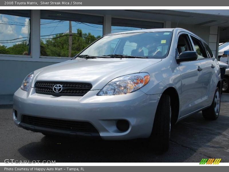 Silver Streak Mica / Stone 2008 Toyota Matrix