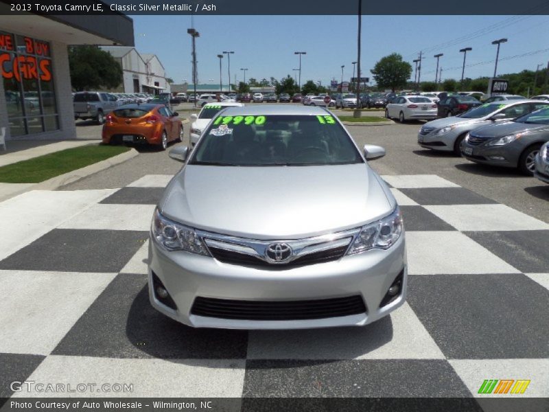 Classic Silver Metallic / Ash 2013 Toyota Camry LE