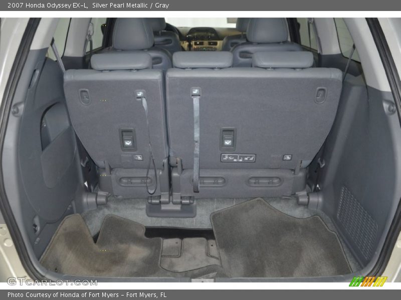 Silver Pearl Metallic / Gray 2007 Honda Odyssey EX-L