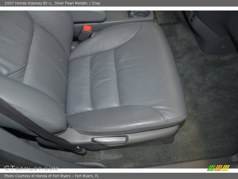 Silver Pearl Metallic / Gray 2007 Honda Odyssey EX-L
