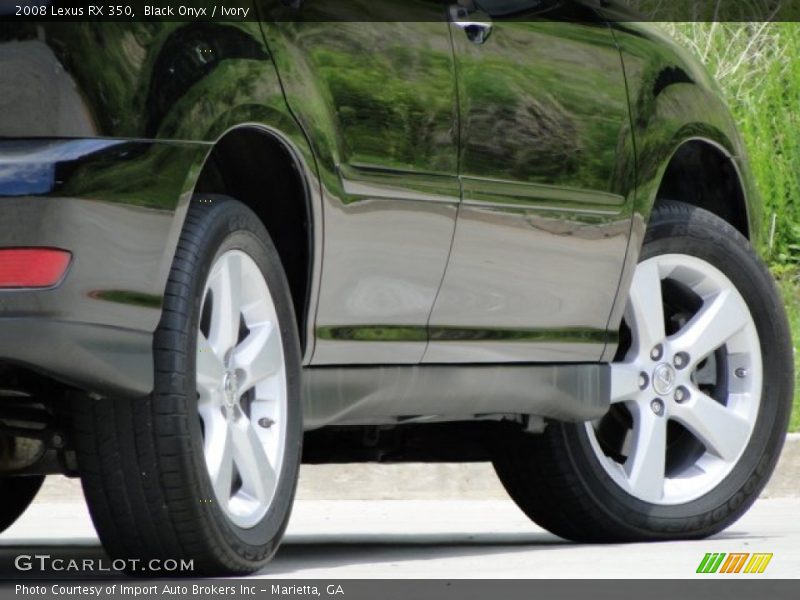Black Onyx / Ivory 2008 Lexus RX 350