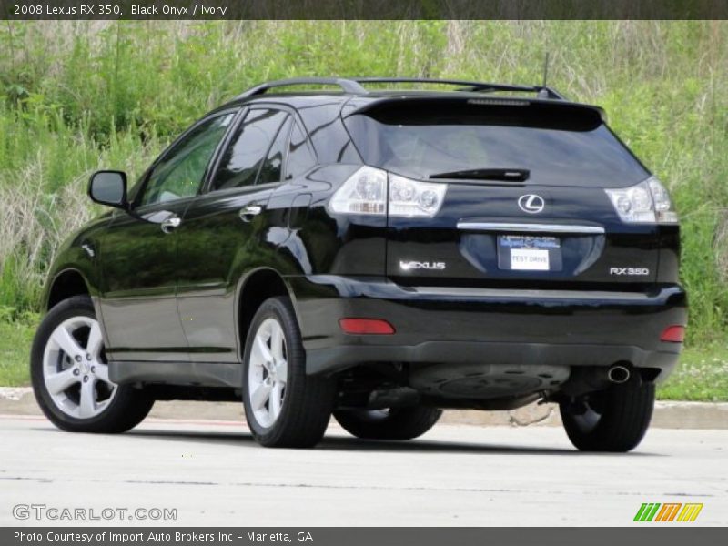 Black Onyx / Ivory 2008 Lexus RX 350