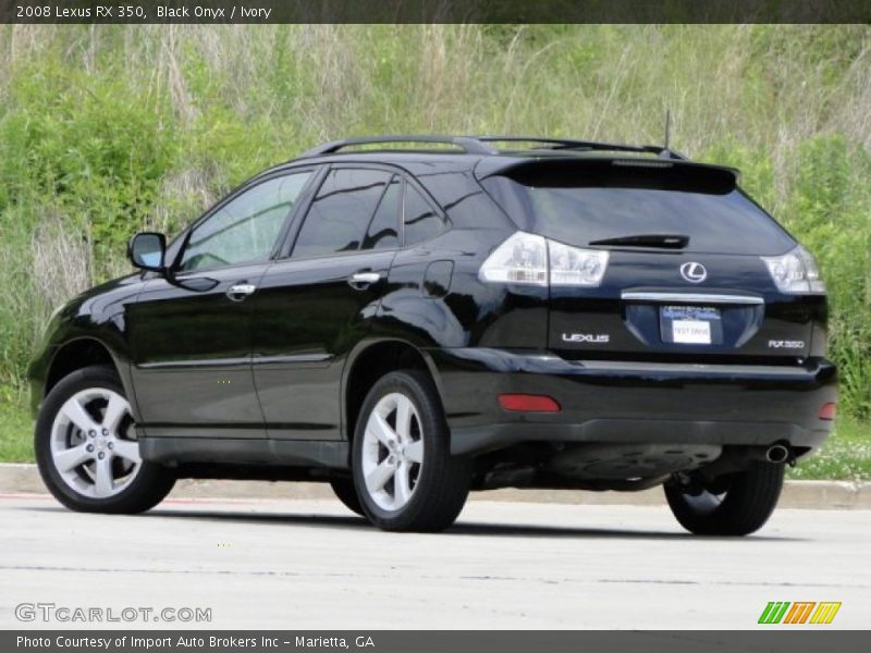 Black Onyx / Ivory 2008 Lexus RX 350