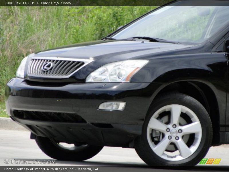 Black Onyx / Ivory 2008 Lexus RX 350