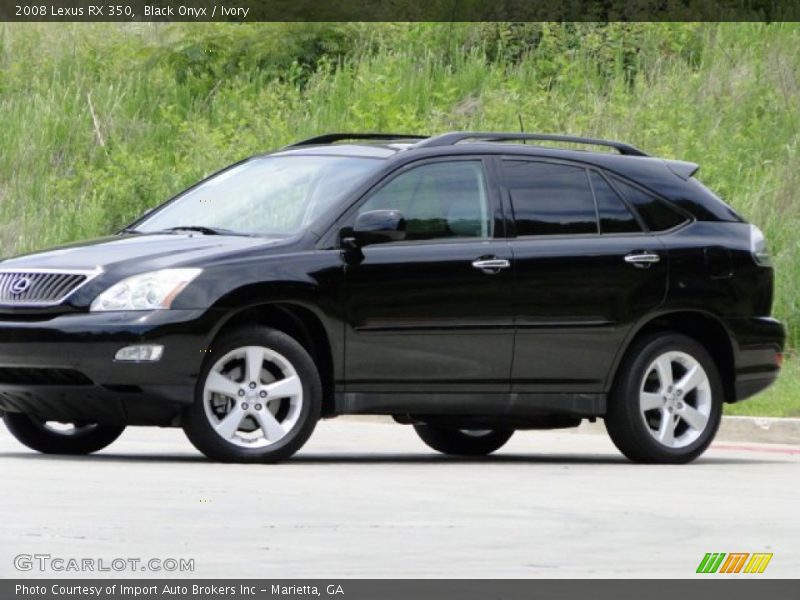 Black Onyx / Ivory 2008 Lexus RX 350