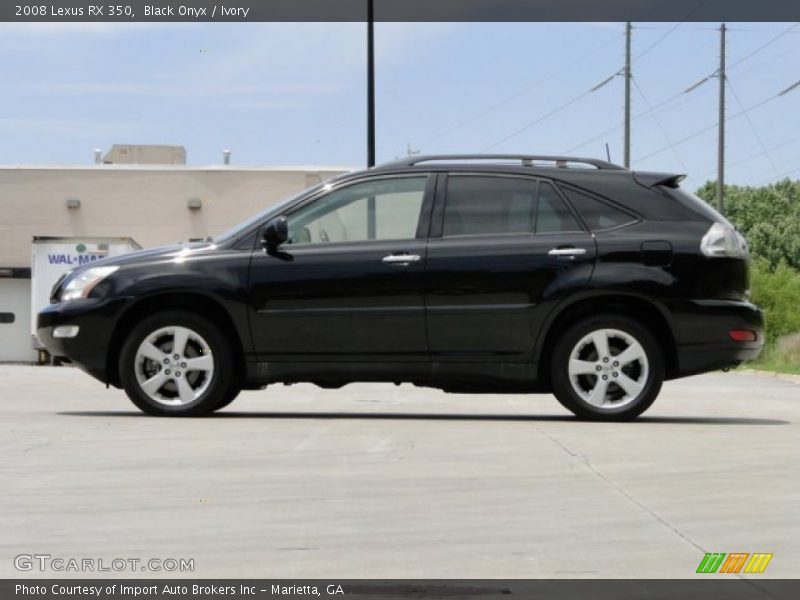 Black Onyx / Ivory 2008 Lexus RX 350