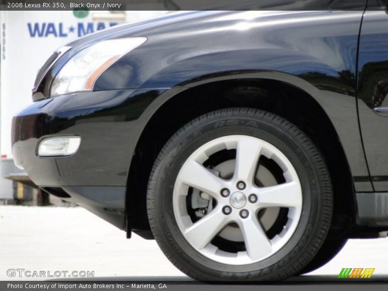 Black Onyx / Ivory 2008 Lexus RX 350