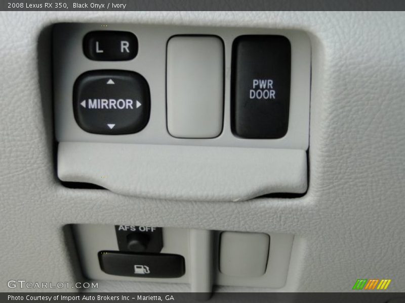 Black Onyx / Ivory 2008 Lexus RX 350