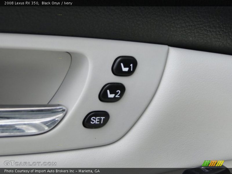 Black Onyx / Ivory 2008 Lexus RX 350