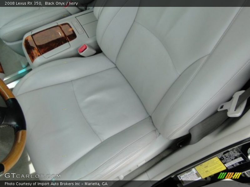 Black Onyx / Ivory 2008 Lexus RX 350