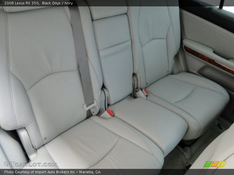 Black Onyx / Ivory 2008 Lexus RX 350