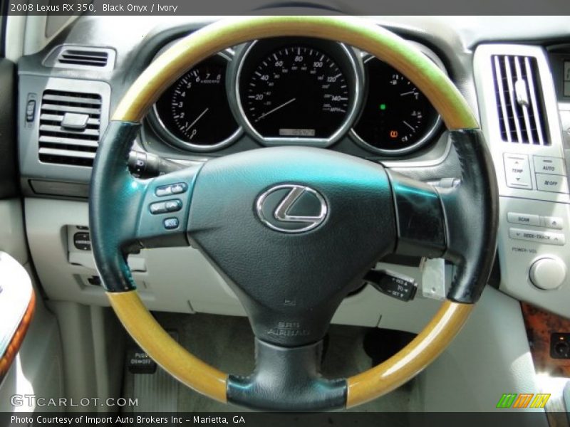 Black Onyx / Ivory 2008 Lexus RX 350