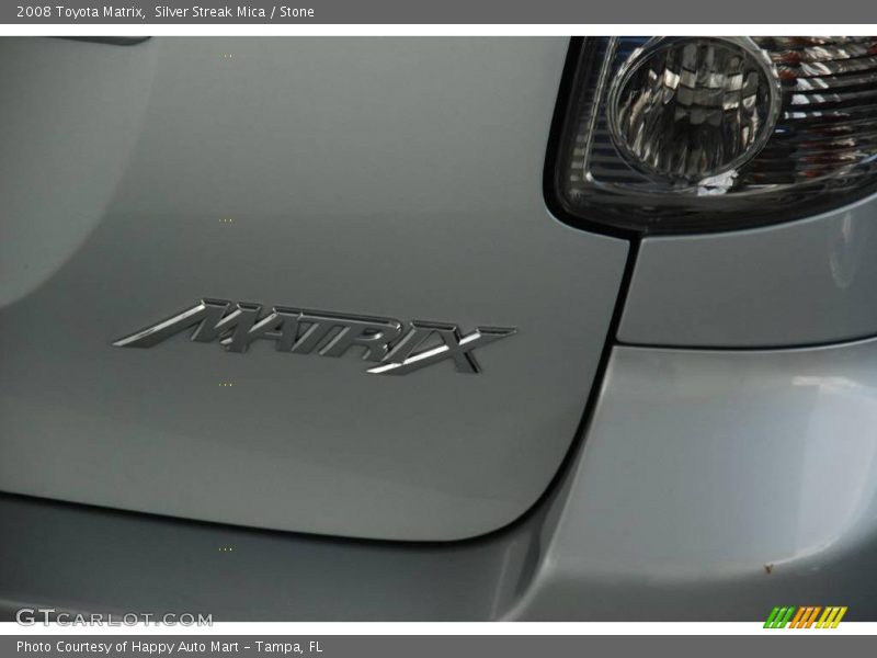 Silver Streak Mica / Stone 2008 Toyota Matrix