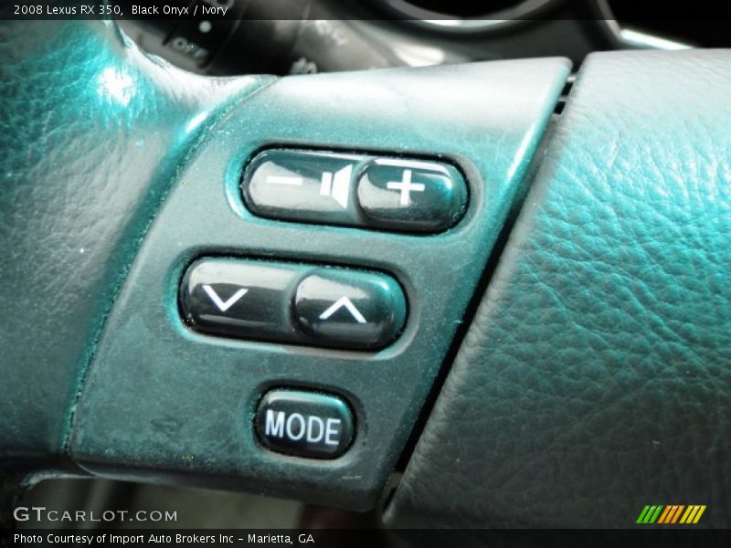 Black Onyx / Ivory 2008 Lexus RX 350