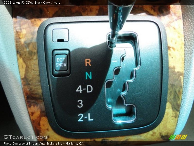 Black Onyx / Ivory 2008 Lexus RX 350