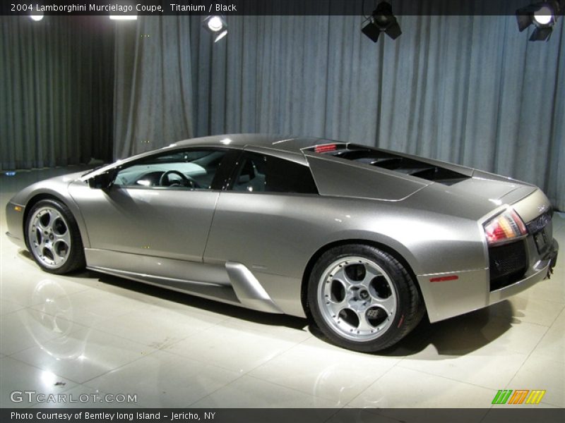 Titanium / Black 2004 Lamborghini Murcielago Coupe