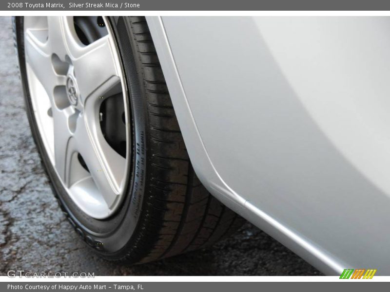 Silver Streak Mica / Stone 2008 Toyota Matrix