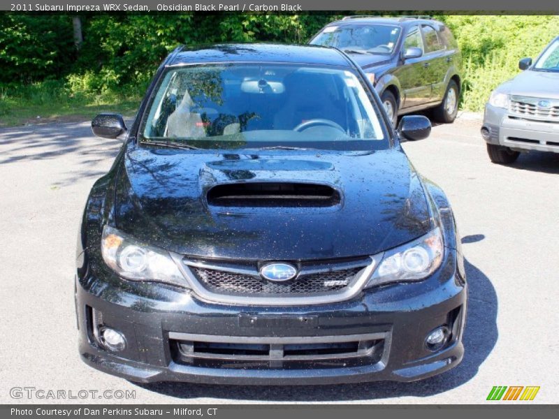Obsidian Black Pearl / Carbon Black 2011 Subaru Impreza WRX Sedan