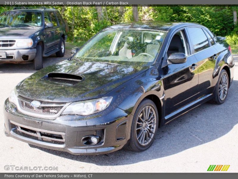 Obsidian Black Pearl / Carbon Black 2011 Subaru Impreza WRX Sedan