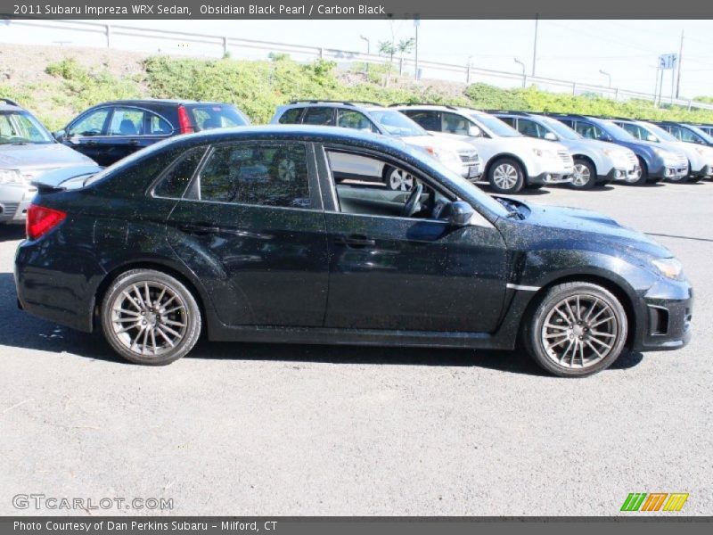 Obsidian Black Pearl / Carbon Black 2011 Subaru Impreza WRX Sedan