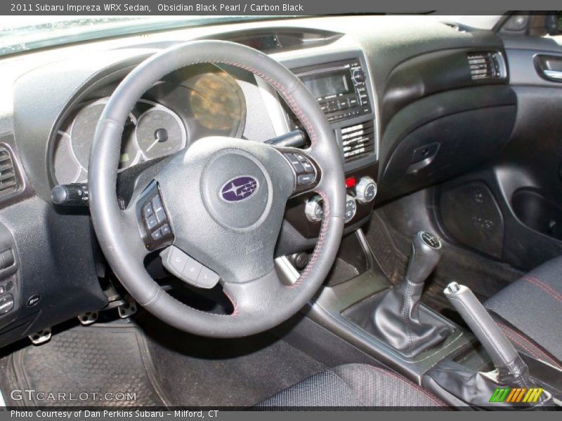 Obsidian Black Pearl / Carbon Black 2011 Subaru Impreza WRX Sedan