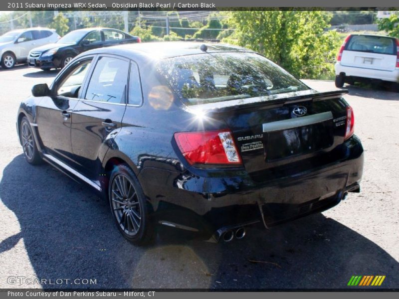 Obsidian Black Pearl / Carbon Black 2011 Subaru Impreza WRX Sedan