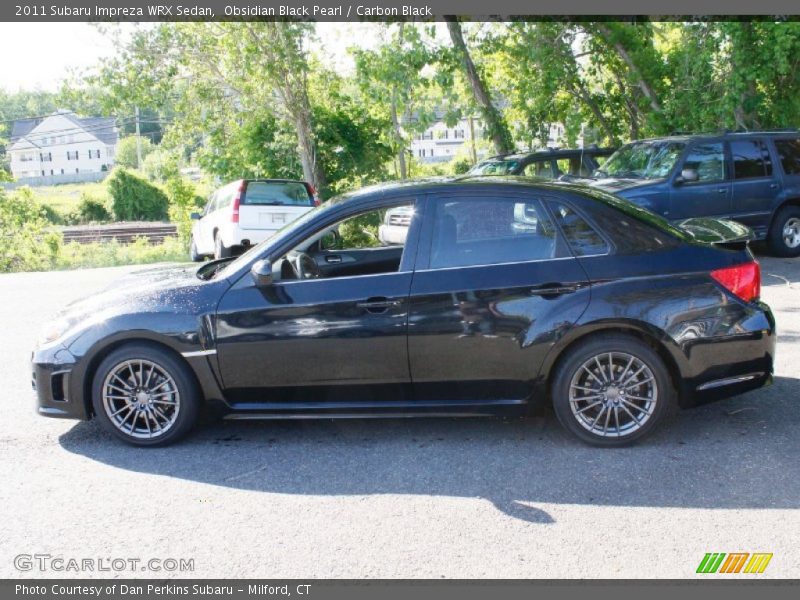 Obsidian Black Pearl / Carbon Black 2011 Subaru Impreza WRX Sedan