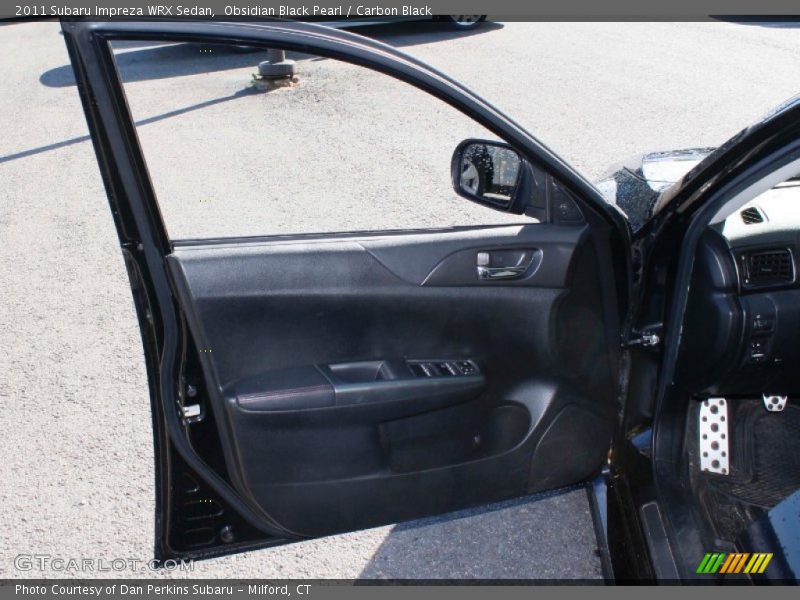 Obsidian Black Pearl / Carbon Black 2011 Subaru Impreza WRX Sedan