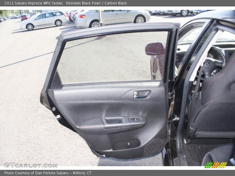Obsidian Black Pearl / Carbon Black 2011 Subaru Impreza WRX Sedan