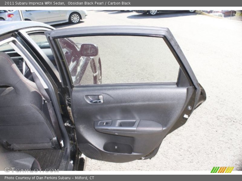 Obsidian Black Pearl / Carbon Black 2011 Subaru Impreza WRX Sedan