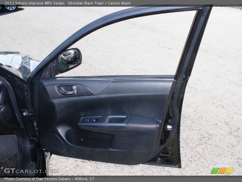 Obsidian Black Pearl / Carbon Black 2011 Subaru Impreza WRX Sedan