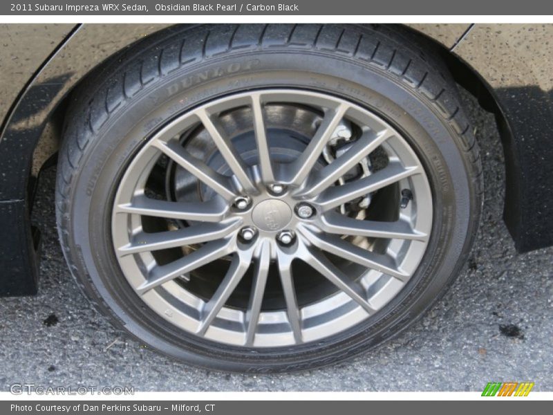 Obsidian Black Pearl / Carbon Black 2011 Subaru Impreza WRX Sedan