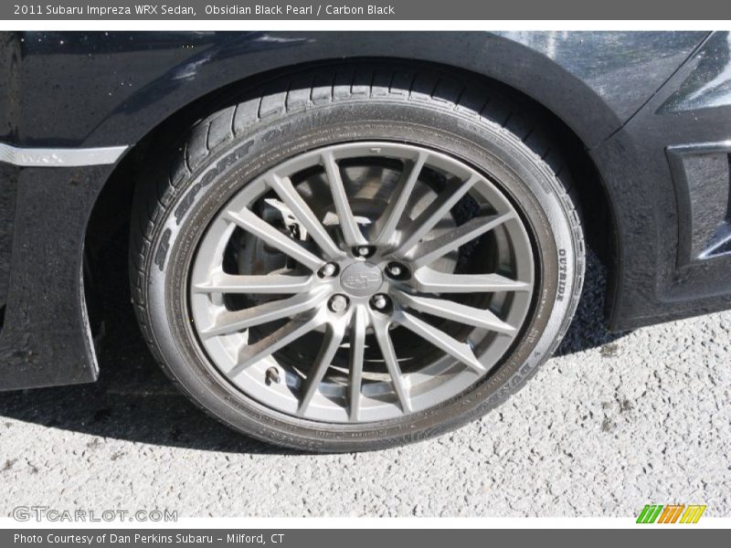 Obsidian Black Pearl / Carbon Black 2011 Subaru Impreza WRX Sedan