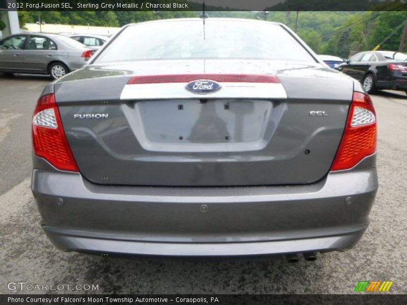 Sterling Grey Metallic / Charcoal Black 2012 Ford Fusion SEL