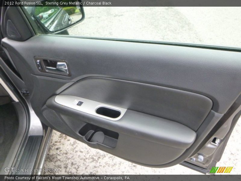 Sterling Grey Metallic / Charcoal Black 2012 Ford Fusion SEL