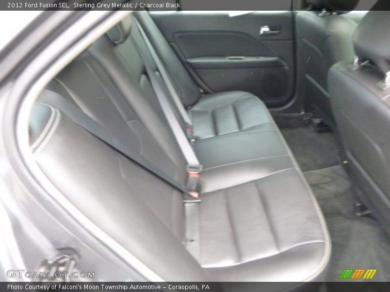 Sterling Grey Metallic / Charcoal Black 2012 Ford Fusion SEL