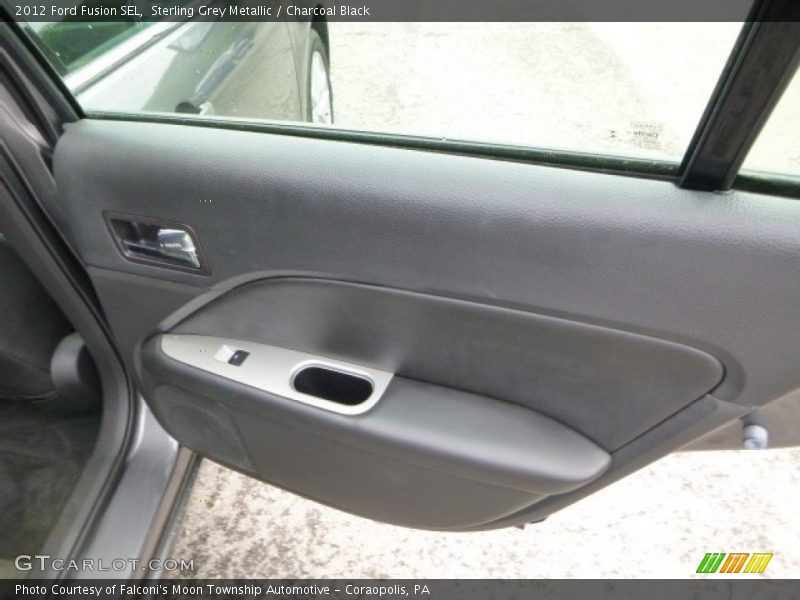 Sterling Grey Metallic / Charcoal Black 2012 Ford Fusion SEL
