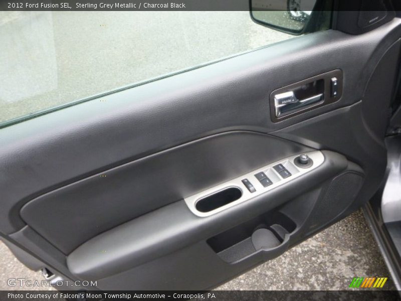 Sterling Grey Metallic / Charcoal Black 2012 Ford Fusion SEL