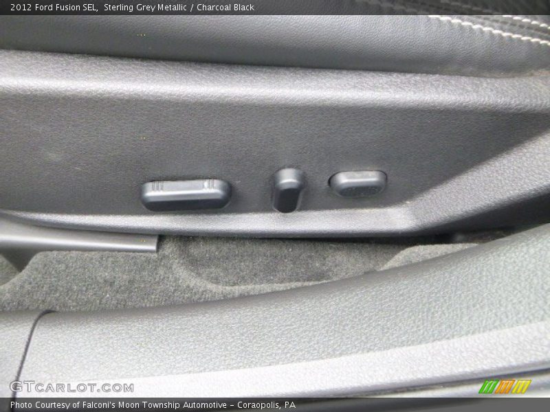 Sterling Grey Metallic / Charcoal Black 2012 Ford Fusion SEL