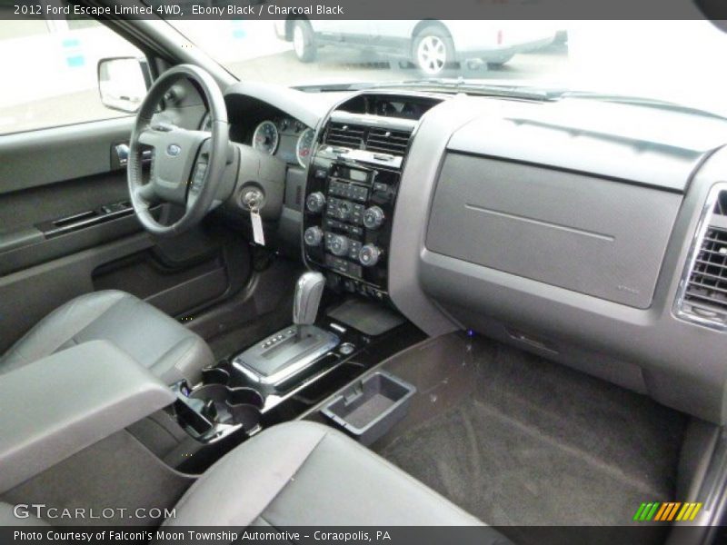Ebony Black / Charcoal Black 2012 Ford Escape Limited 4WD