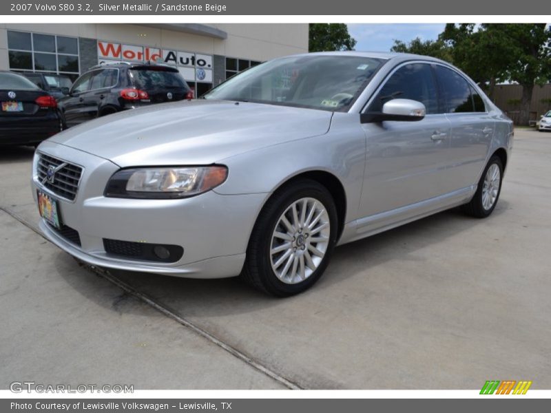 Silver Metallic / Sandstone Beige 2007 Volvo S80 3.2