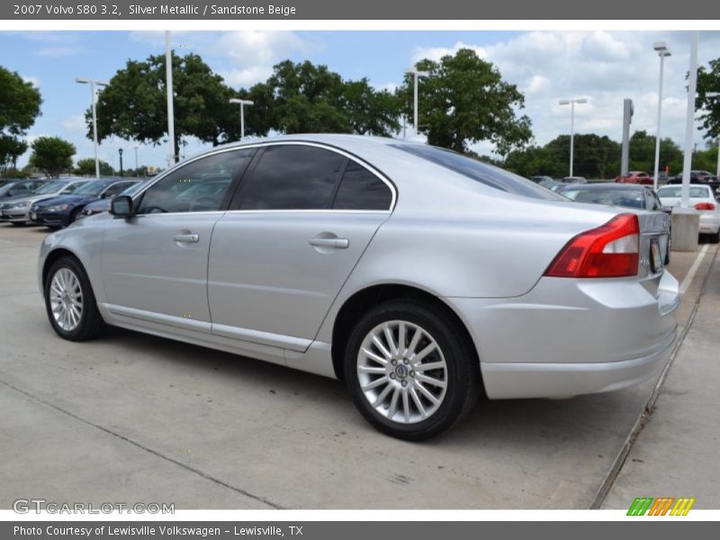 Silver Metallic / Sandstone Beige 2007 Volvo S80 3.2