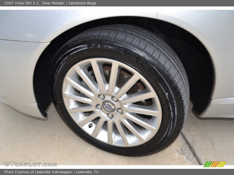 Silver Metallic / Sandstone Beige 2007 Volvo S80 3.2