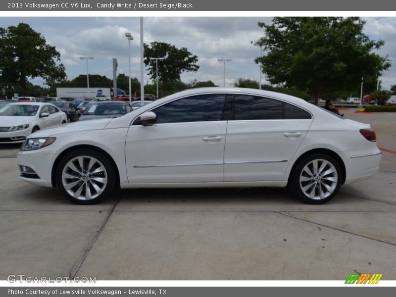 Candy White / Desert Beige/Black 2013 Volkswagen CC V6 Lux