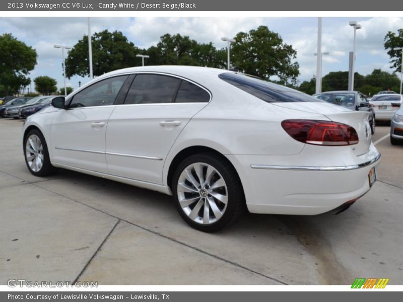 Candy White / Desert Beige/Black 2013 Volkswagen CC V6 Lux