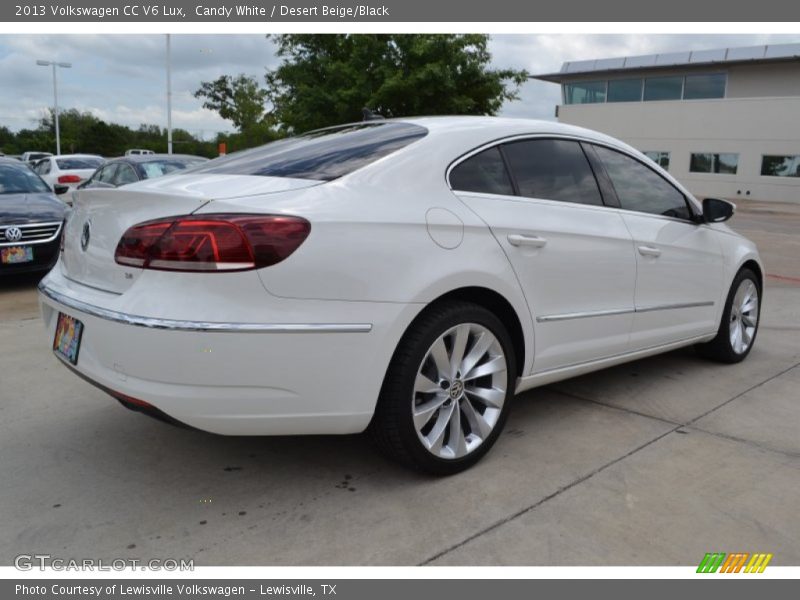 Candy White / Desert Beige/Black 2013 Volkswagen CC V6 Lux