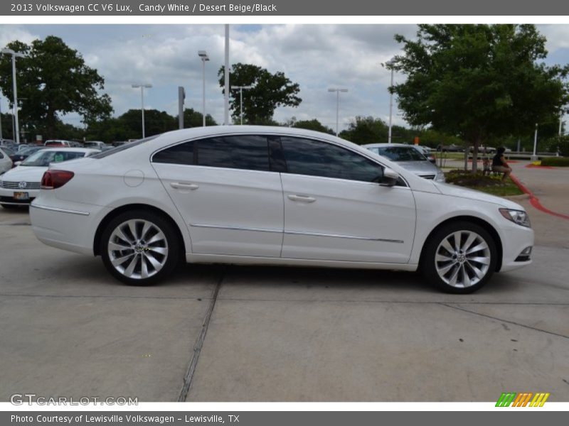 Candy White / Desert Beige/Black 2013 Volkswagen CC V6 Lux