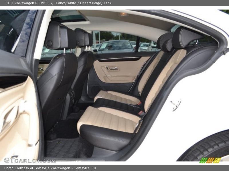 Candy White / Desert Beige/Black 2013 Volkswagen CC V6 Lux