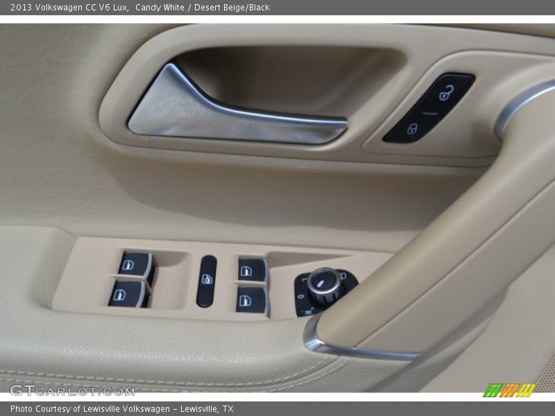 Candy White / Desert Beige/Black 2013 Volkswagen CC V6 Lux